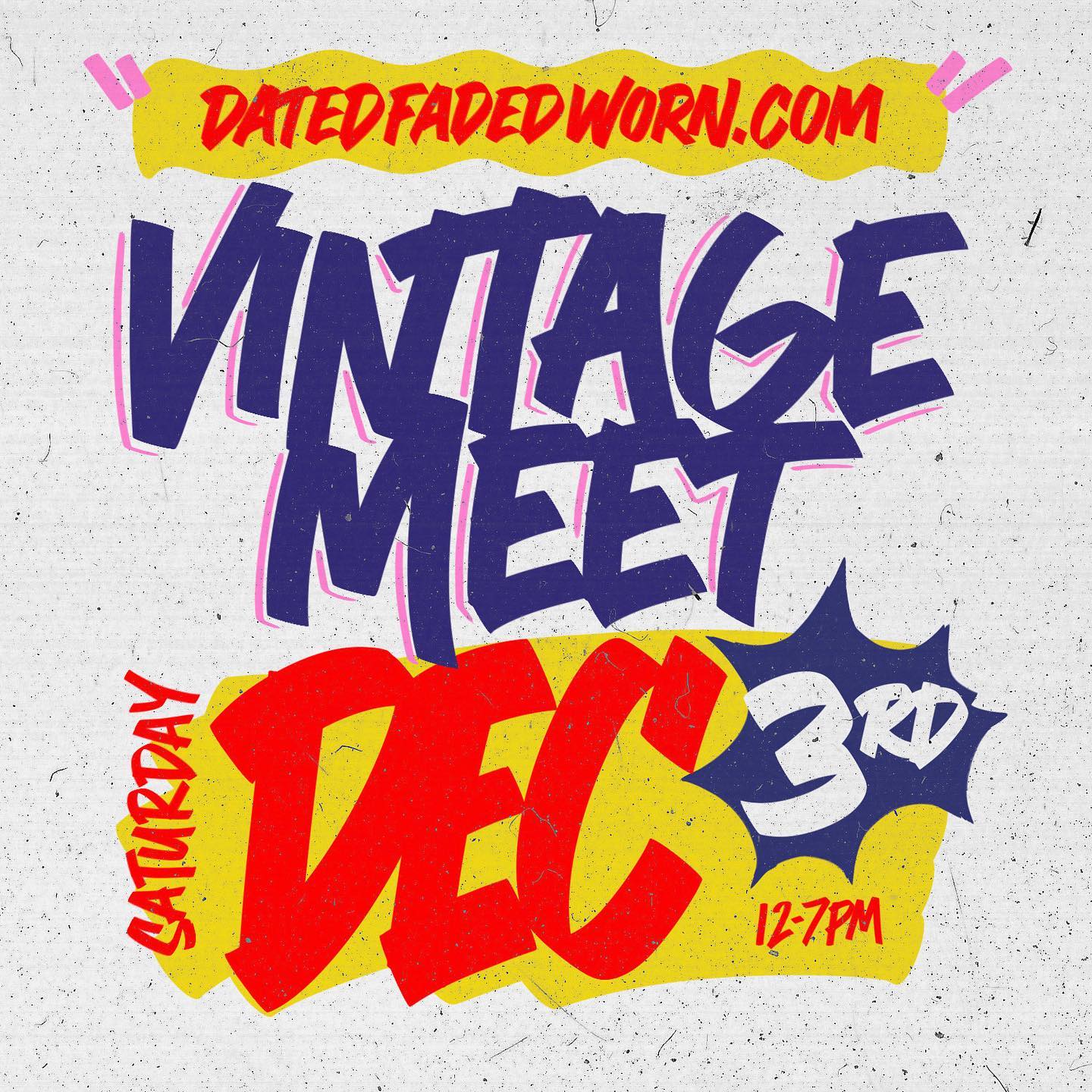 Vintage Meet December 3rd 2022