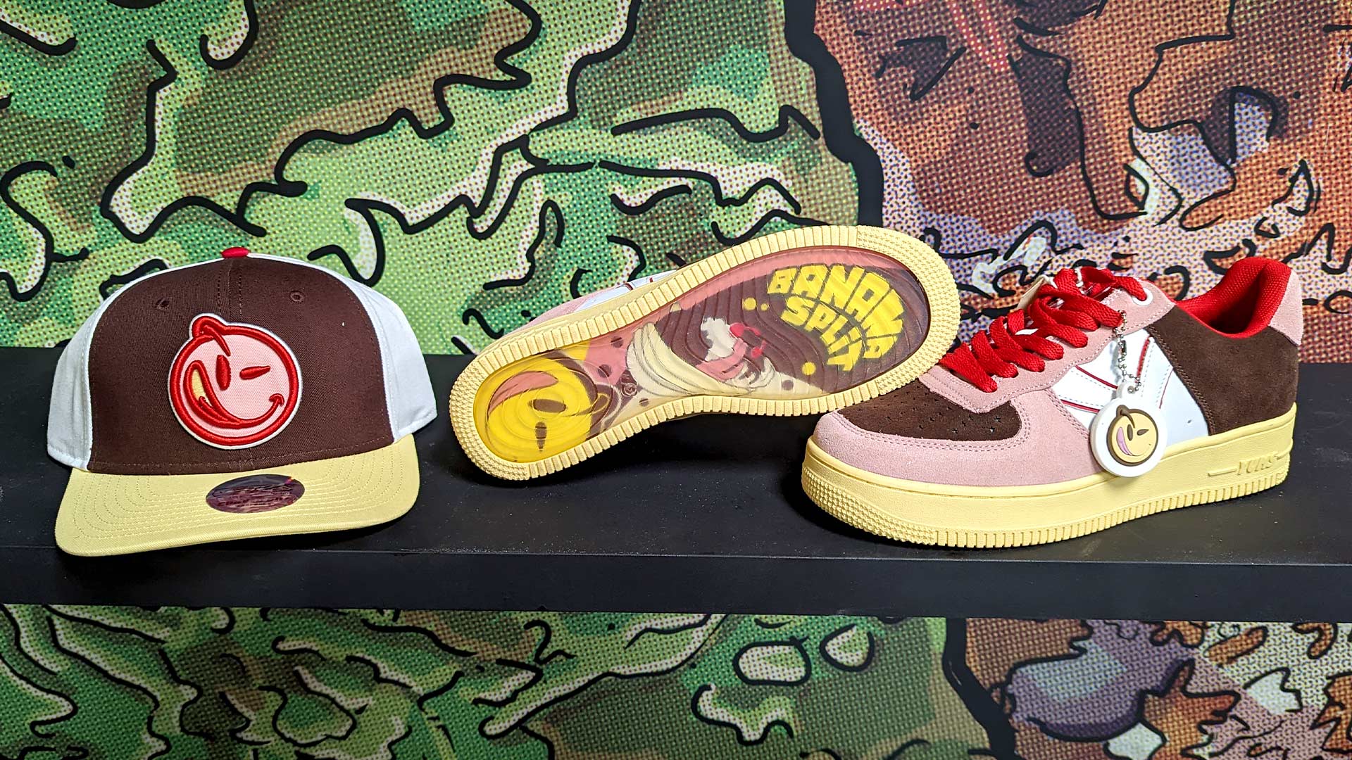 YUMS Sneakers Flavor Banana Split at Dope Street Shoes