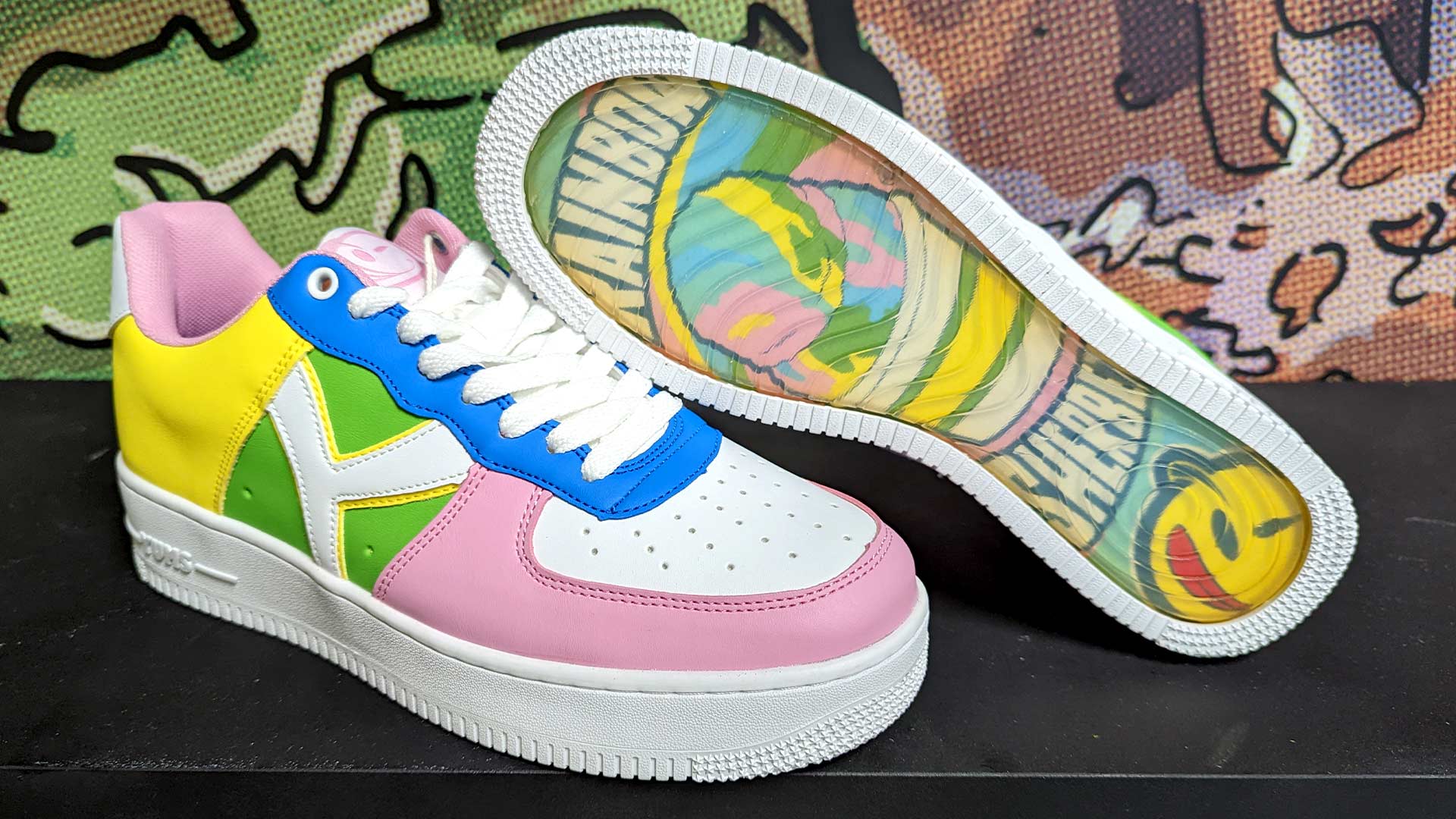 YUMS Sneakers Flavor Rainbow Sherbet at Dope Street Shoes