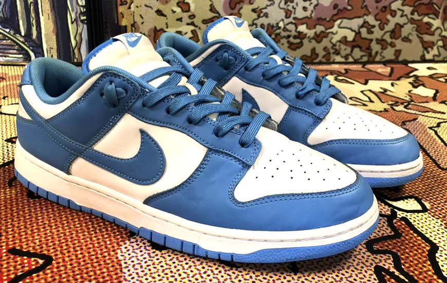 Nike Dunk Low UNC Dope Street Shoes Sneaker Cleaning After