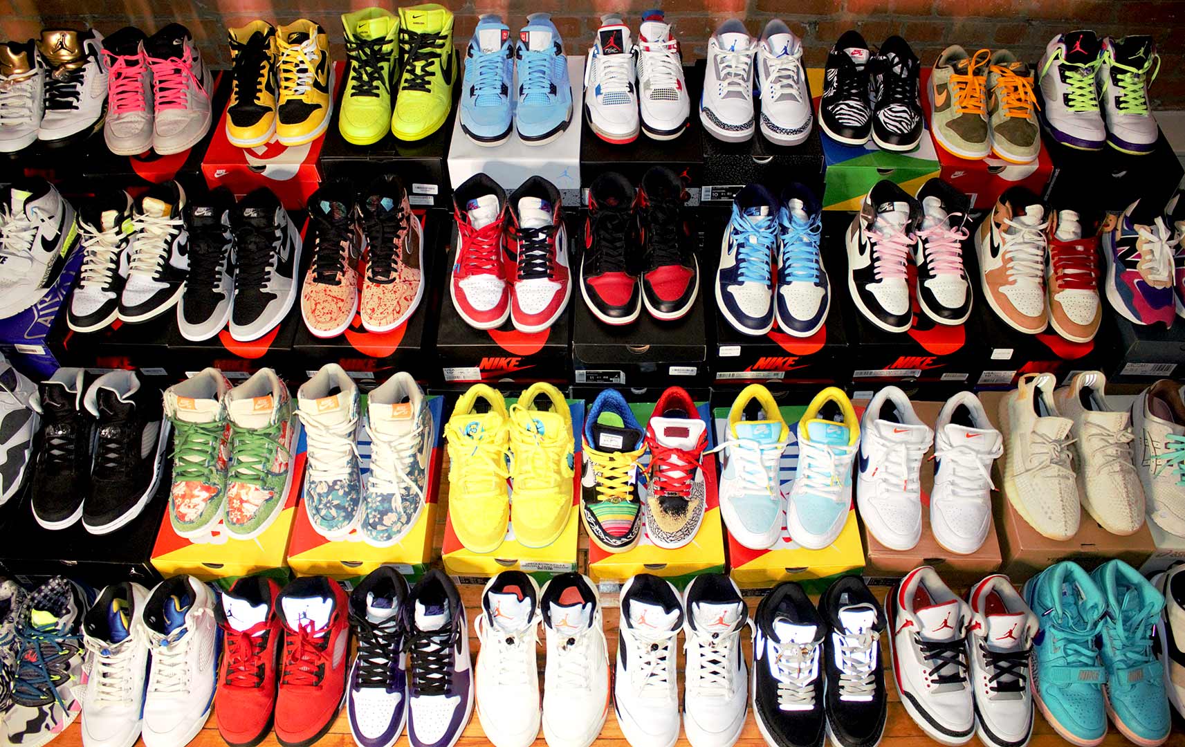 Meest Sneaker Collection featuring Jeremy Lacin's AJ1 Freddy Kruegers